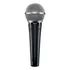 Microfone Vocal Dinâmico Shure, Cardióide, Cinza, Preto