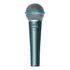 Microfone Vocal Dinâmico Super Cardioide Beta 58a Shure Cor Cinza