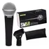 Microfone Vocal Shure Sm58 Dinâmico Cardioide- Original #
