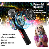 Microfone Youtuber C Caixa De Som Speaker Grava E Muda Voz Cor Preto