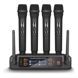 Microfones Com 4 Canias