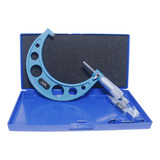 Micrômetro Analógico Externo 75 100mm C estojo Sanler