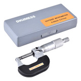 Micrometro Externo 0 25mm Digimess 110 200 Arco Aço Forjado Máximo Comprimento Medido 25 Mm Mínimo Comprimento Medido 0 Mm