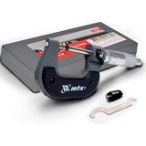 Micrometro Externo Analógico 50 75mm 0 01mm C Estojo Mtx