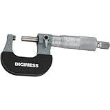 Micrômetro Externo Com Arco Em Aço Forjado 0 A 25mm DIGIMESS 110200