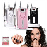 Micromotor Lixadeira Unha Profissional Nail Drill Portátil