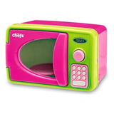 Microondas De Brinquedo Cozinha Forninho Infantil Rosa
