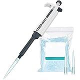 Micropipeta Digital 0 1 L 10 Ml AjustáVel Com PrecisãO Pipeta Manual De Canal úNico Alta PrecisãO Sem ResíDuos Descarga ContíNua Manual Incluindo Ponteiras De Pipeta 2 10ml