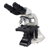 Microscópio Acromático Binocular L1000b Aumento 1600x