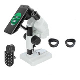 Microscópio Aomekie Estéreo Binocular 20x Suporte