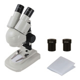 Microscópio Binocular Com Ampliação Até 40x
