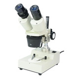 Microscópio Binocular Estereo 30x 60x Reparo
