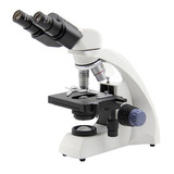 Microscopio Binocular Planacromática Biológico 1000xled Cor