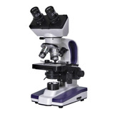 Microscópio Biológico Binocular Aumento 2500x Led
