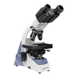 Microscópio Biológico Binocular Aumento Até 1000x C  Bateria