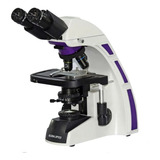 Microscópio Biológico Binocular Ótica Infinita Aumento 2000x Cor Branco 127 220v