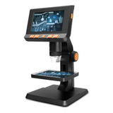 Microscopio Com Tela Lcd 4 3 Portatil Aumento 1000x