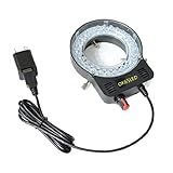 Microscópio De Laboratório Lâmpada De Microscópio De Cilindro único Binóculo Estéreo Microscópio Luminária Integrada LED Anel De Luz Microscópio