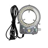 Microscópio De Laboratório Microscópio De LED Luminária Ajustável 110V 240V Microscópio Circular Luz Para Microscópio Industrial Peças Cor Preto 