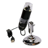 Microscópio Digital Usb Zoom 1600x Camera