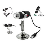Microscópio Digital Zoom 1600x Cam 2 0 Mp Profissional Usb