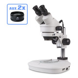 Microscopio Estereoscopio 7x 90x Binocular Placa