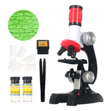 Microscópio Infantil Educacional Zoom 100x A 1200x