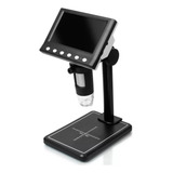 Microscópio Lcd 4 3 Digital Portátil 1000x Profissional Led