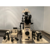 Microscopio Nikon Te 2000 u Invertido Com Micromanipuladores