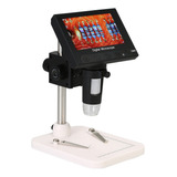 Microscópio Portátil 720p 1000x 4 3 Lcd suporte