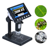 Microscópio Tela 4 3 Digital Full Hd 1080p Portátil Bancada