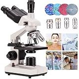 microscopio trinocular composto ampliacao 2000x microscopio trinocular composto laboratorio digital ocular eletronica milhoes pixels beleza medicina aquacultura white