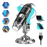 Microscópio Usb Digital 1600x Profissional Pc E Celular