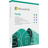 Microsoft 365 Family 12 Meses Até 6 Usuarios  Box Imediato