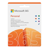 Microsoft 365 Personal 12 Meses