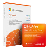 Microsoft 365 Personal Mcafee Privacy Guard Envio Digital