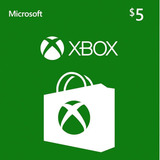Microsoft Gift Card Cartão Xbox Live Americana 5 Dólares