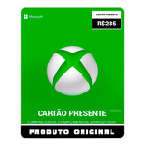 Microsoft Gift Card R$ 285 Reais Xbox Live Envio Imediato