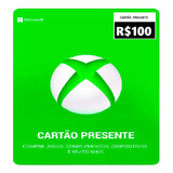 Microsoft Gift Cartão Xbox Brasil R 100