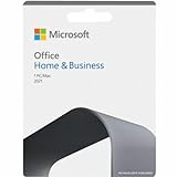 Microsoft Office 2021 Home Business Pacote De Caixa 1 PC Mac