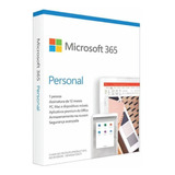 Microsoft Office 365 Personal Pc mac box Assinatura Anual