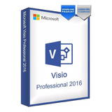 Microsoft Visio Pro 2016 Programa chave Digital Vitalícia 