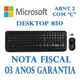 Microsoft Wireless Desktop 850 - Kit Mouse Teclado Sem Fio
