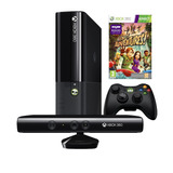 Microsoft Xbox 360 Kinect E 4gb Standard Cor Preto