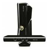 Microsoft Xbox 360 Kinect Slim 250gb Holiday Value Bundle With Kinect Cor Preto
