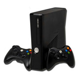 Microsoft Xbox 360 Slim 3 0 500gb Standard Preto 100 Jogos