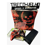 Microsoft Xbox 360 Slim Gears Of War 3 Ltu Limited Collector's Edition Vermelho Com 1 Controle