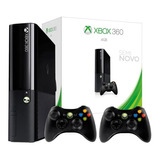 Microsoft Xbox 360 Super Slim 320gb Com 2 Controles Com Fio