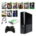 Microsoft Xbox 360 Super Slim Standard Edition + Jogos + Gar