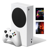 Microsoft Xbox Series S 512gb Standard Cor Branco 1 Controle Quadro Decorativo